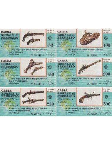 Serie Armi antiche - 13.01.1978 - (SF107) FDS