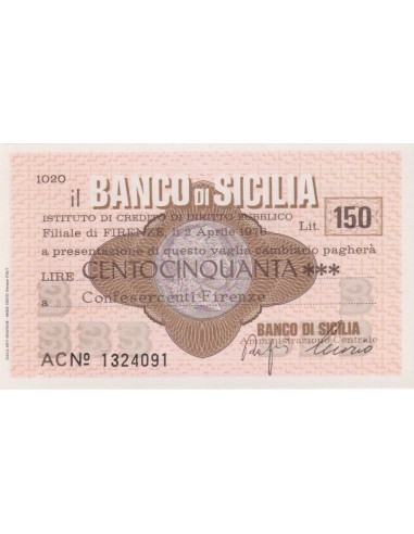 150 lire Confesercenti Firenze - 02.04.1976 - (BSIC10) FDS